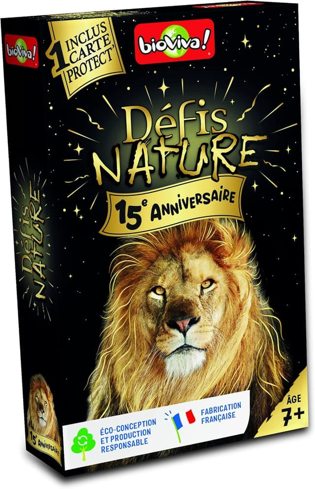 Detalle de Bioviva DEFIS Nature Edición especial Animales Oscuro y Dorado