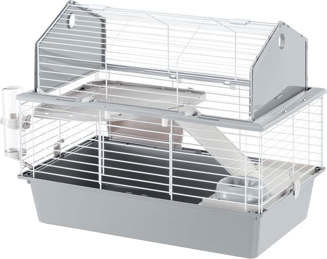 Imagen de Ferplast Barn 80 jaula para conejos 78×48×65 cm 🐇 en OfertitasTOP