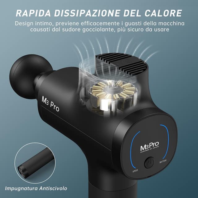 Thumbnail 6 de OPOVE M3 Pro Pistola per Massaggio 24V