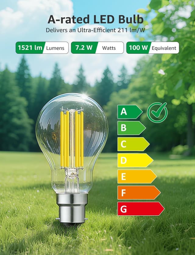 Thumbnail 1 de Lepro B22 Bayonet LED Bulb 7.2W 1521lm