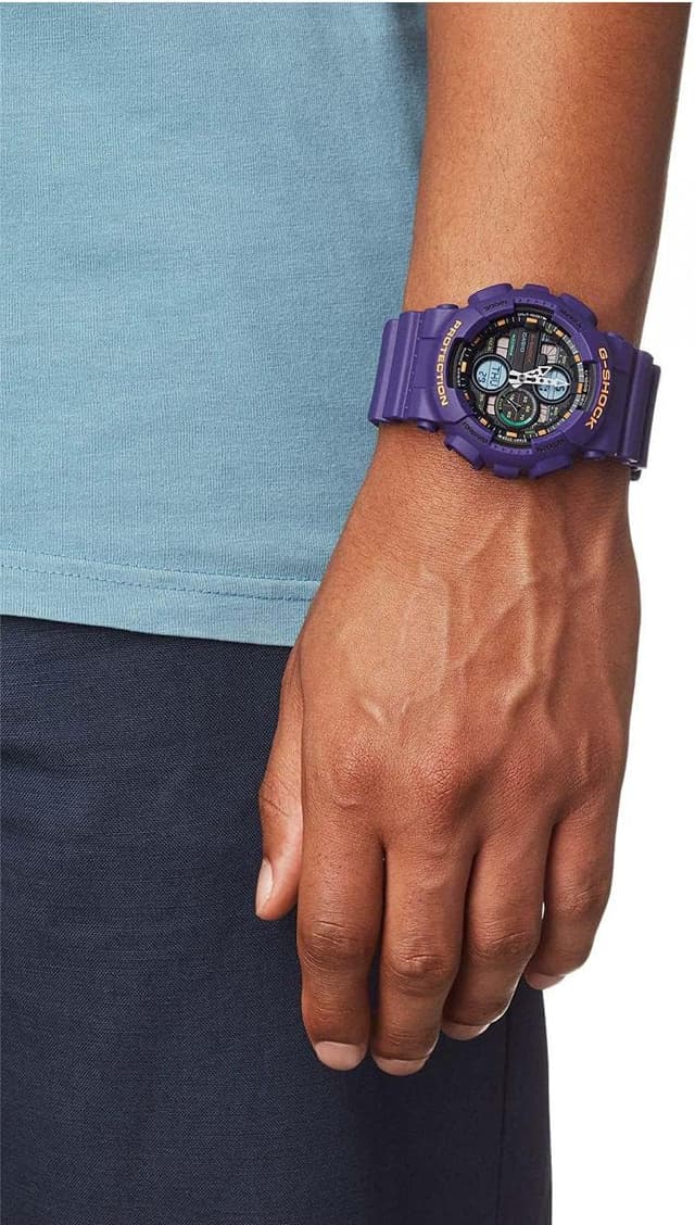 Detalle de Casio GA-140-6AER : montre avec bracelet, un modèle pensé pour le quotidien