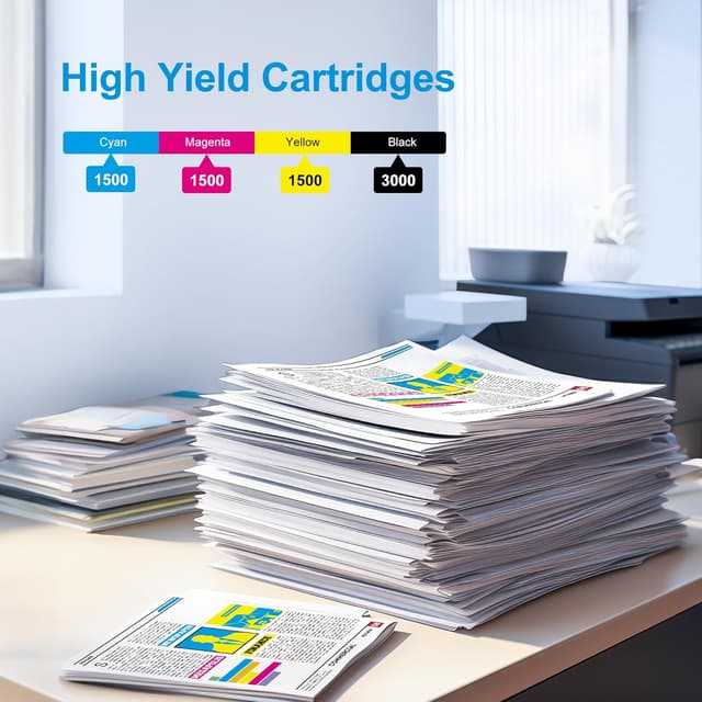 Detalle de Uniwork LC3219XL 4-pack ink cartridges