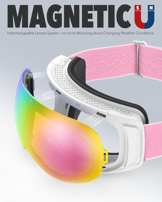 Thumbnail 2 de Findway Gafas de Esquí OTG Magnéticas