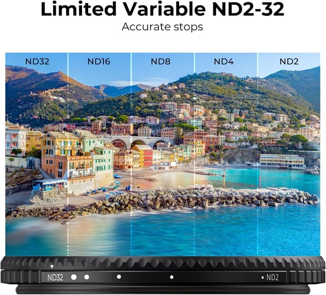 Detalle 1 de K&F CONCEPT True Color ND-Filter 95 mm