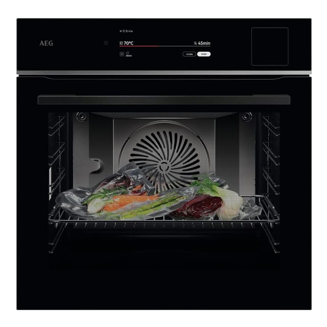 Detalle de AEG TP9SB831AB Horno vapor 70 litros CookSmart+