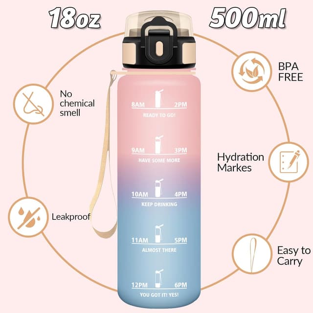 Thumbnail 6 de Motswedi 500ML Cantimplora libre de BPA