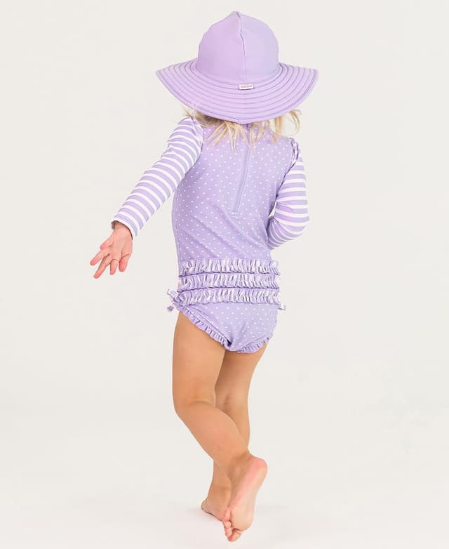 Thumbnail 3 de RuffleButts UPF 50+ Long Sleeve Swimsuit