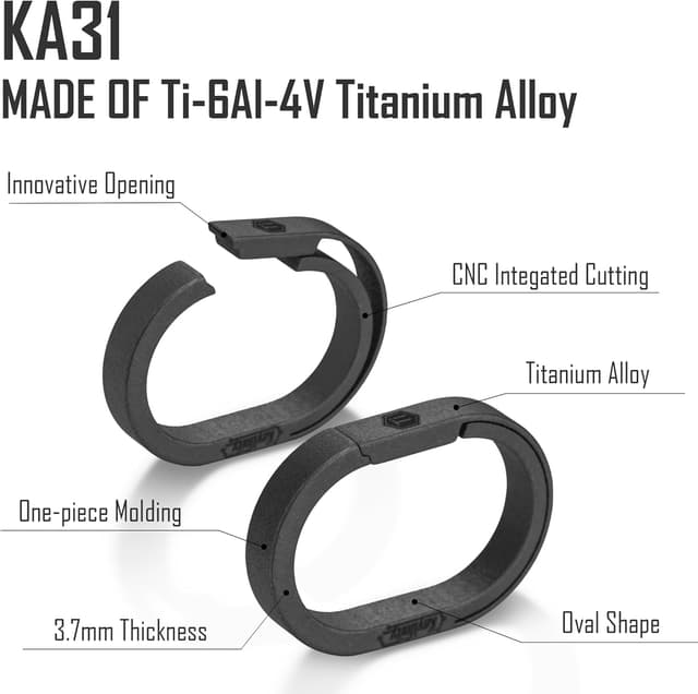 Thumbnail 3 de Titan EDC Karabiner Schlüsselanhänger