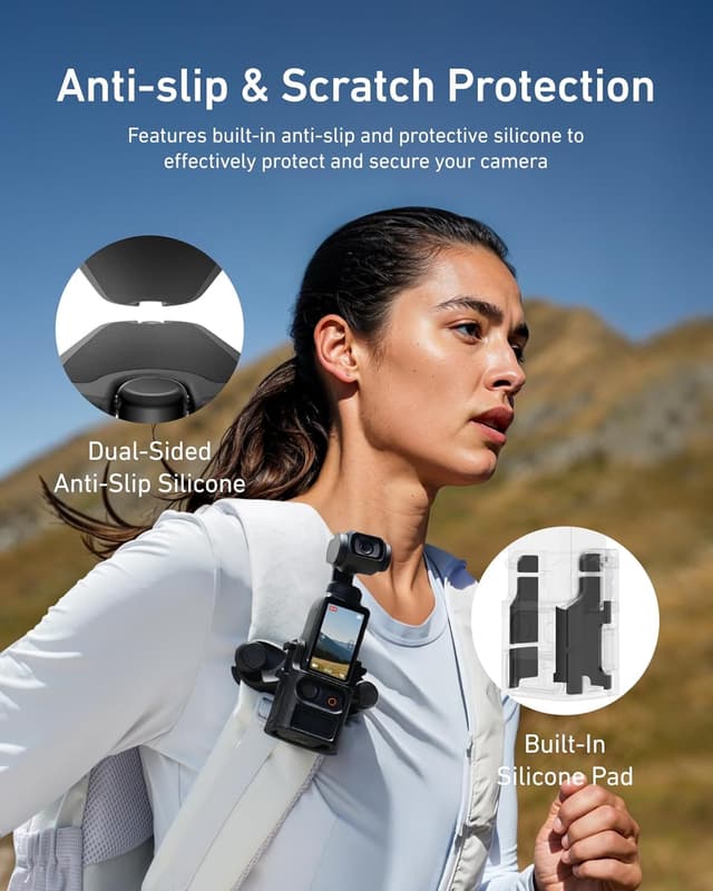 Detalle 2 de TELESIN Rucksackhalterung Pocket 3 Befestigung