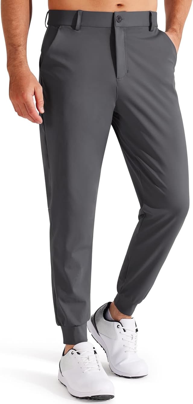 Imagen de Libin Pantaloni da Golf Elasticizzati Slim Fit Jogger en OfertitasTOP