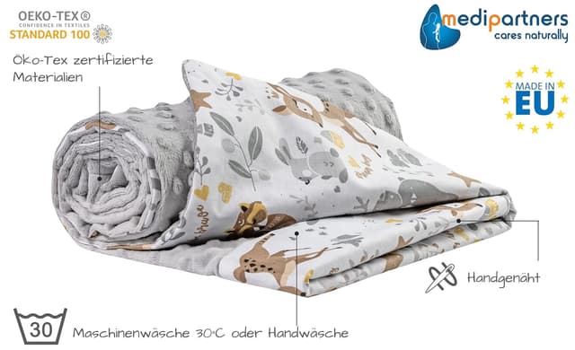 Detalle 2 de Medi Partners Babydecke 75x100cm