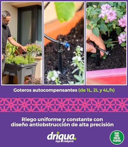 Detalle 2 de DRIQUA Kit de riego por goteo balcones