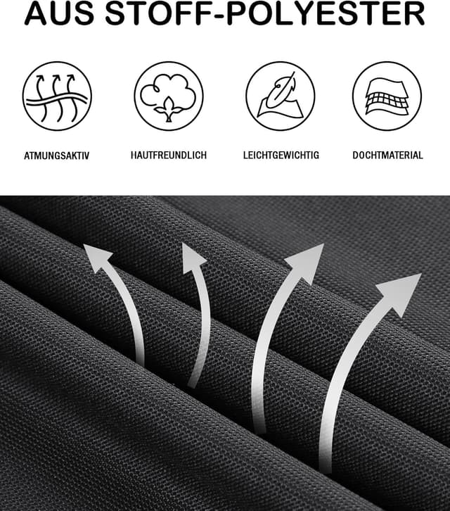 Detalle 2 de JACKETOWN Polo da uomo a manica corta ad asciugatura rapida, tessuto traspirante elasticizzato