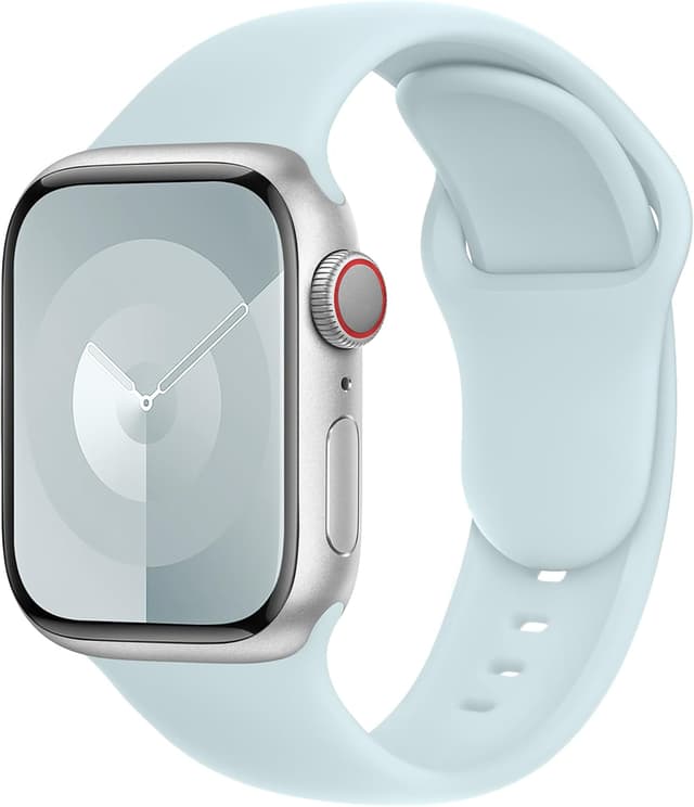 Detalle de DONEGANI C1 Silicone Apple Watch strap (Ultra 2 / Series 10–3, multiple sizes)