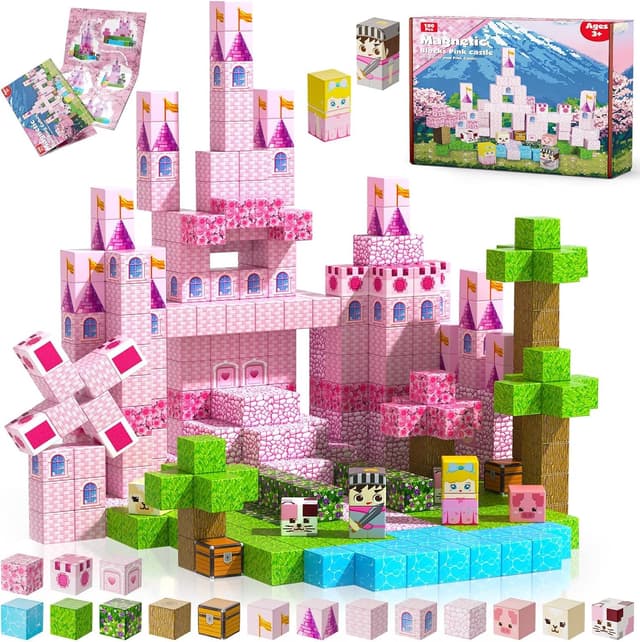 Detalle de Annexfun Magnetic Building Blocks 100 pcs