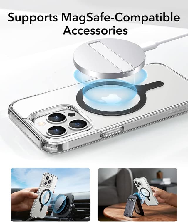 Detalle de ESR MagSafe Ring 4-pack magnetic adapter for iPhone