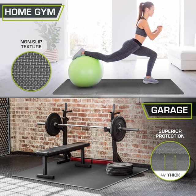 Thumbnail 2 de ProsourceFit Extra Thick Puzzle Exercise Mat 1" 🧩