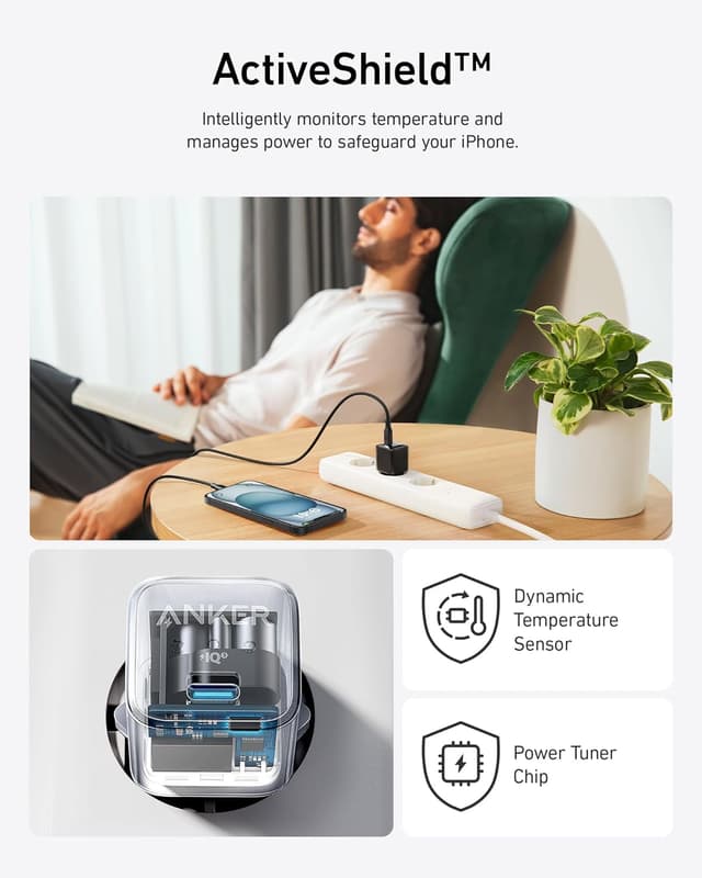 Thumbnail 4 de Anker Cargador USB-C 20W PIQ 3.0 para iPhone y iPad 🔌