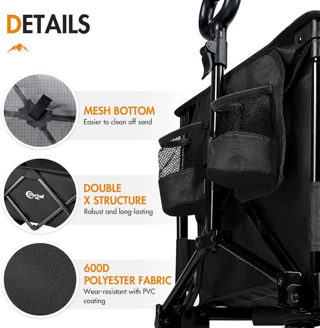 Thumbnail 5 de Portal Festival Trolley 300L beach cart with wide wheels 🛒