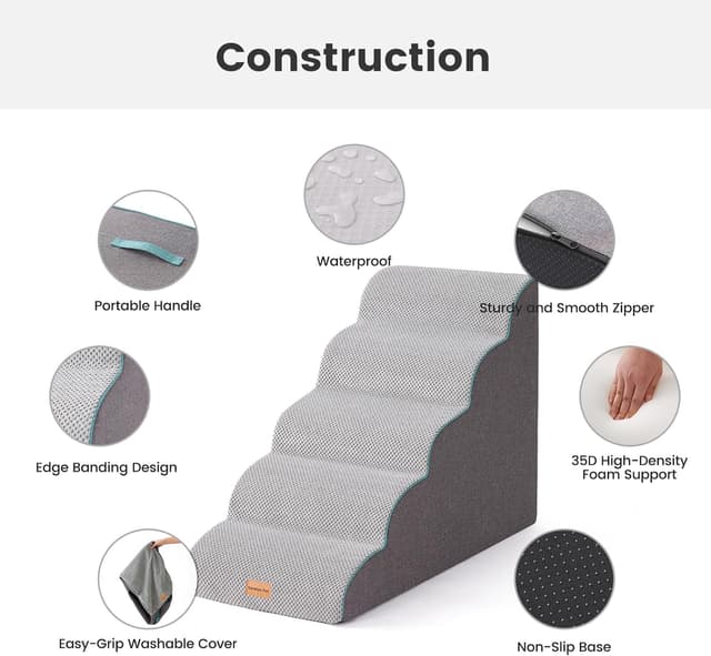 Detalle de Gardner Pet Dog Steps 30kg ramp