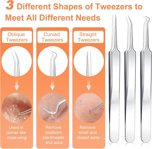 Thumbnail 1 de IUMAKEVP 15 PCS Blackhead Remover Tool Kit