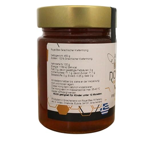 Thumbnail 4 de Royal Bee Miel de Pino 450 g 🍯