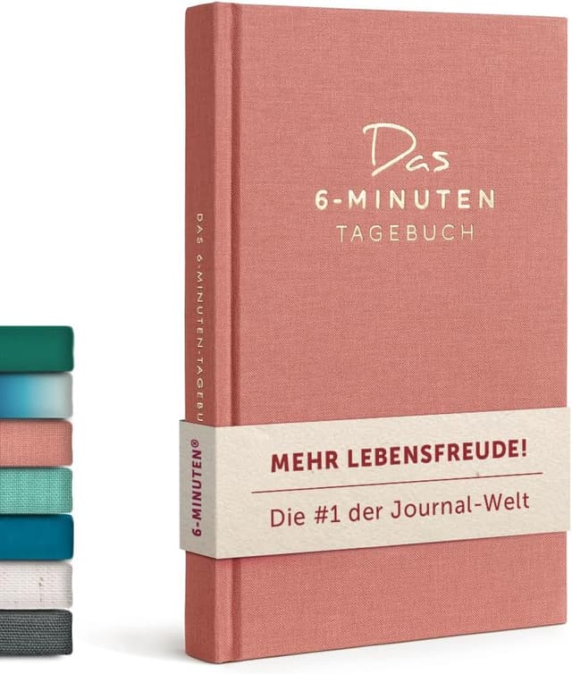 Detalle de 6-Minuten® Tagebuch 2026 für Erwachsene 📓