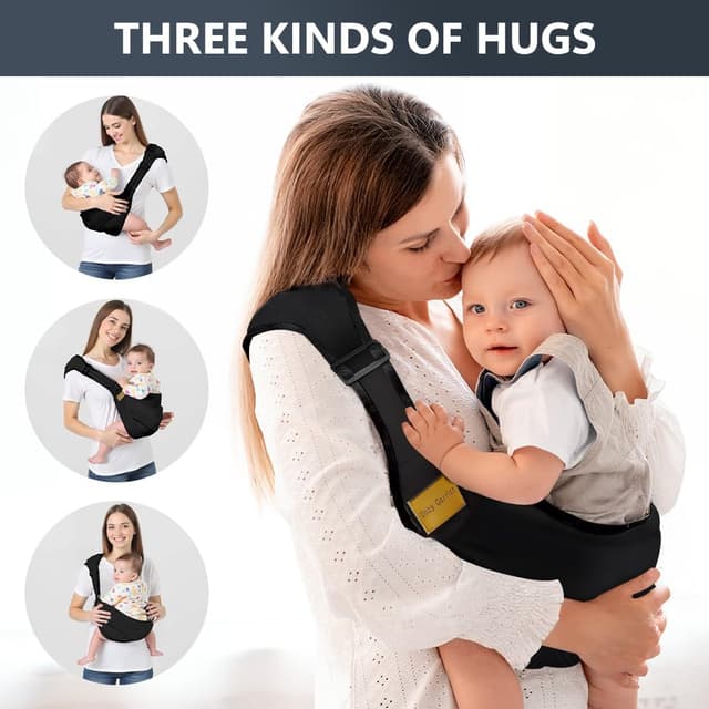 Detalle de AOOWU baby carrier, adjustable to 154 cm