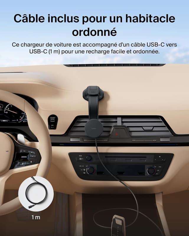 Thumbnail 5 de Belkin Chargeur de Voiture magnétique 27 W