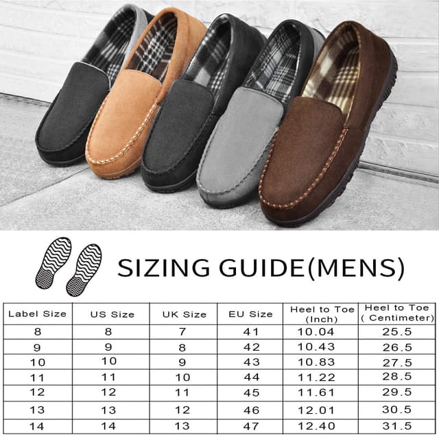 Thumbnail 5 de MIXIN Moccasin Slippers with Memory Foam