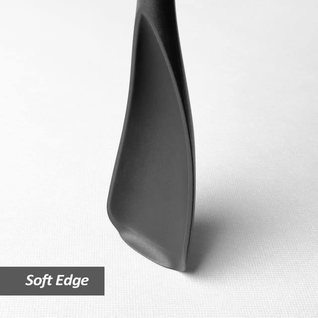 Detalle 2 de VOVOLY Silicone Cooking Spoon for Nonstick Cookware (2-Pack), Seamless Design, Heat-Resistant