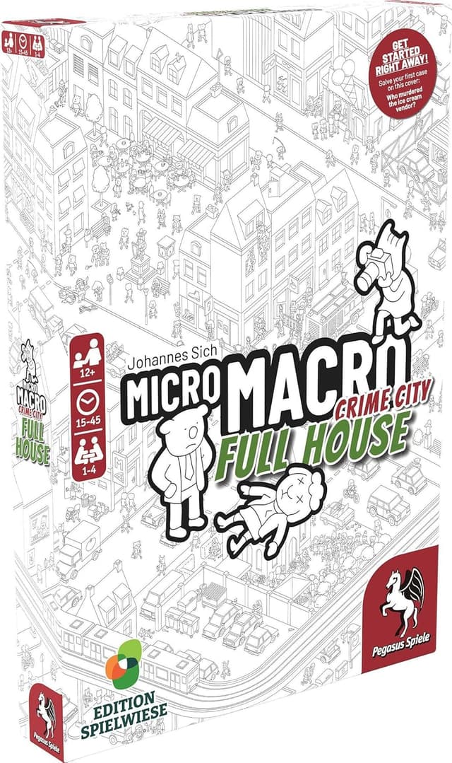 Imagen de MicroMacro Crime City Full House Brettspiel 15–45 Min en OfertitasTOP