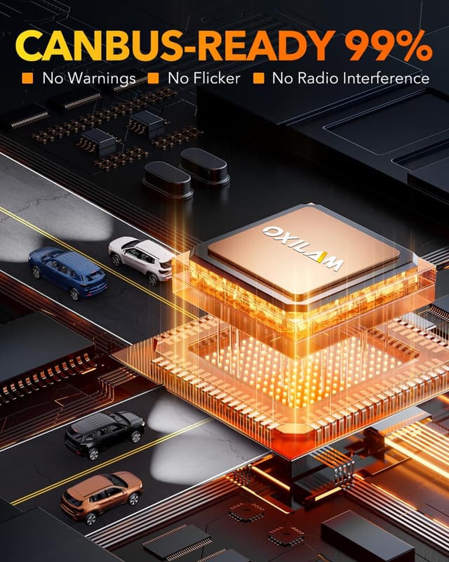 Thumbnail 5 de OXILAM H11 9005 Halogen Replacement Bulbs 4-pack