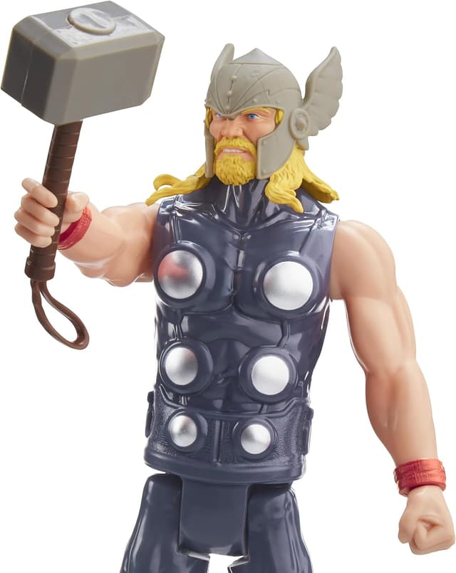Detalle 2 de Marvel Titan Hero Series Thor 12” Action Figure (Avengers)