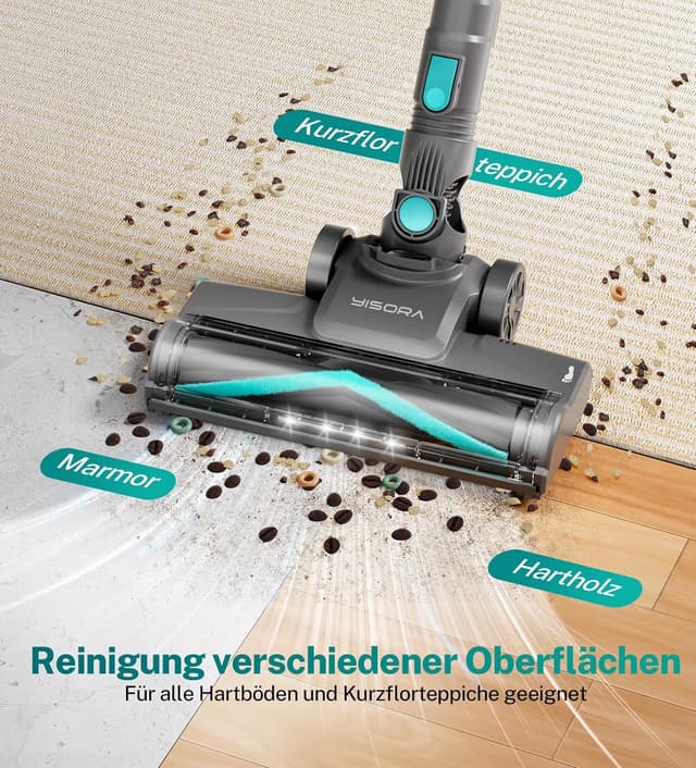 Thumbnail 2 de YISORA N300 55 Min Akku-Staubsauger 🧹