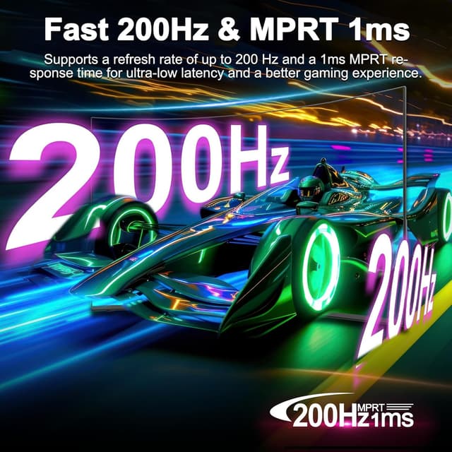 Detalle 2 de Minifire MFG27C1 27 Inch 200Hz Gaming Monitor