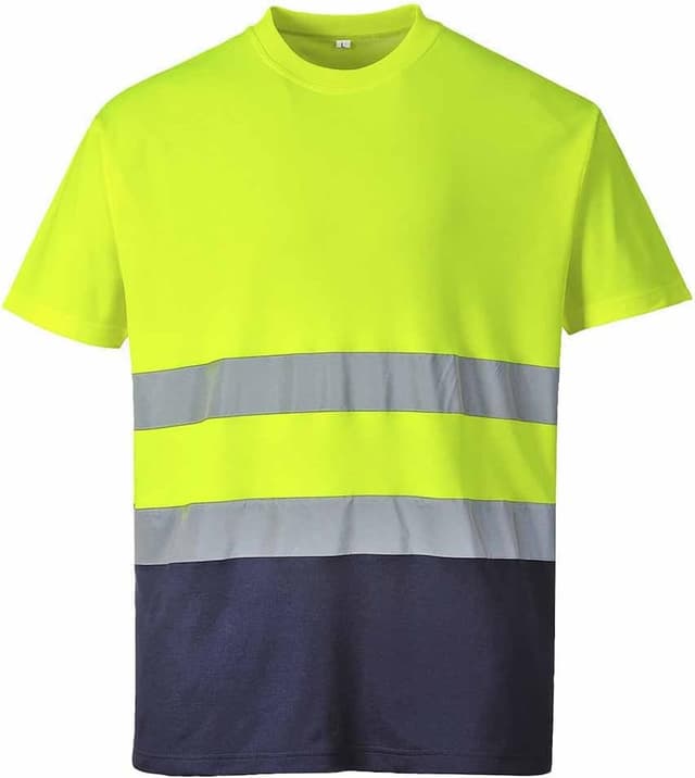 Detalle de Portwest Chemise mixte en coton/polyester avec bandes réfléchissantes (EN ISO 20471 Class 2)
