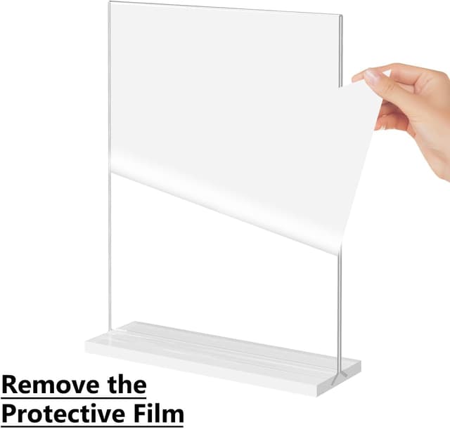 Detalle 2 de Flow fire A4 Acrylic Sign Holder 2 Pack