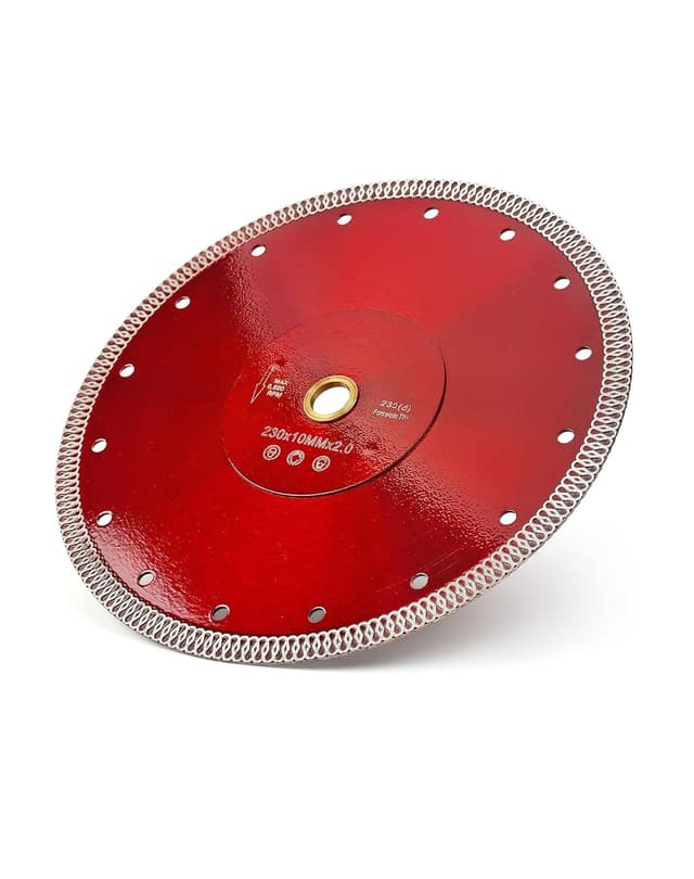 Detalle de Casaverde Diamantscheibe 230 mm für Stein, Beton, Granit und Ziegel (Nassschneiden)