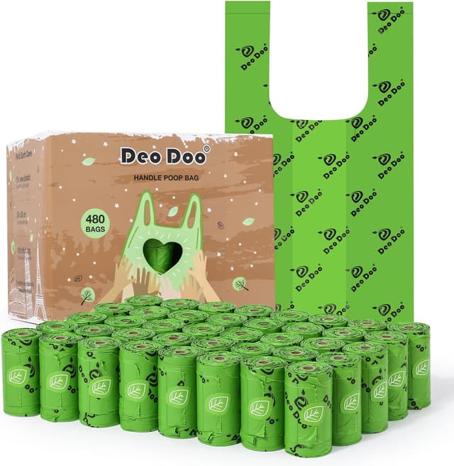 Thumbnail 6 de Deo Doo Dog Poo Bags 240 Pack 11x15in