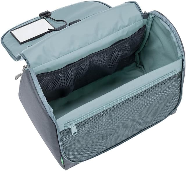 Detalle de VAUDE WegaWash Wash Bag Heron : le nécessaire de toilette suspendu avec miroir