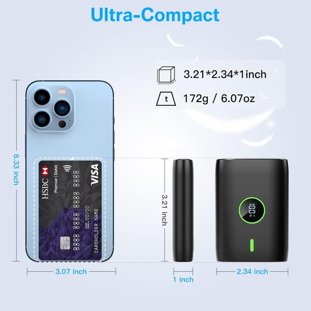 Thumbnail 4 de Power Bank 10000 mAh PD 22,5W con display LED