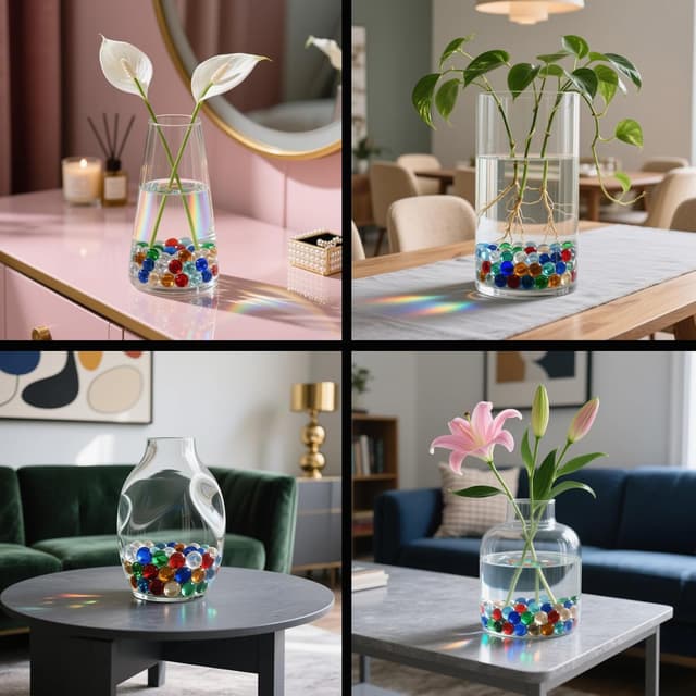 Thumbnail 2 de ginojex Glasperlen 940 g 7 Farben