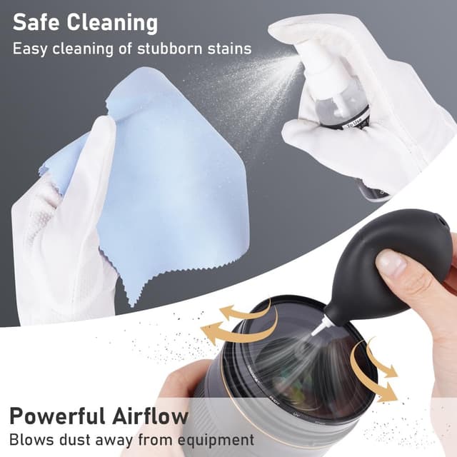 Detalle 1 de AYESY Kit pulizia fotocamera 70 pezzi