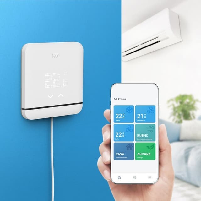 Detalle de Tado V3+ Pack 2 Unidades de Control de Climatización 🌡