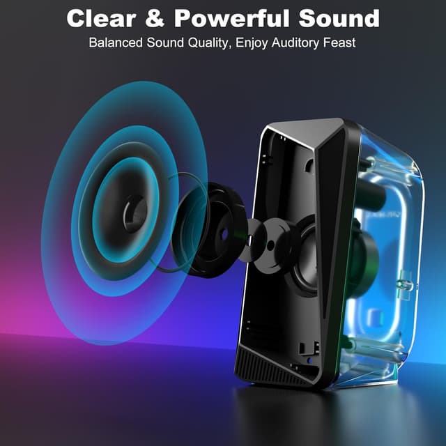 Thumbnail 1 de SOULION C30 Bluetooth desktop speakers 2.0