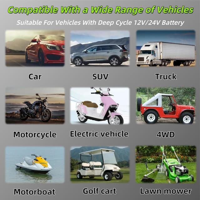 Detalle 1 de Caricabatterie intelligente 20 A P20 4 modalità