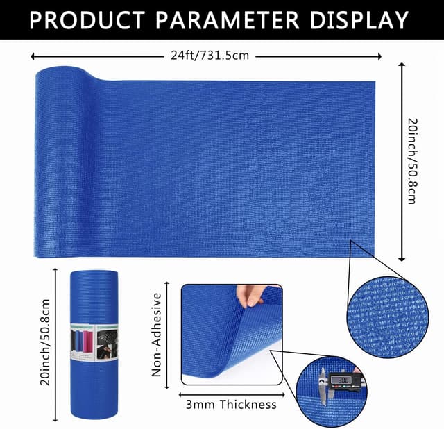 Thumbnail 1 de Foam Toolbox Liner Drawer Mat 1/8" 20in x 24ft
