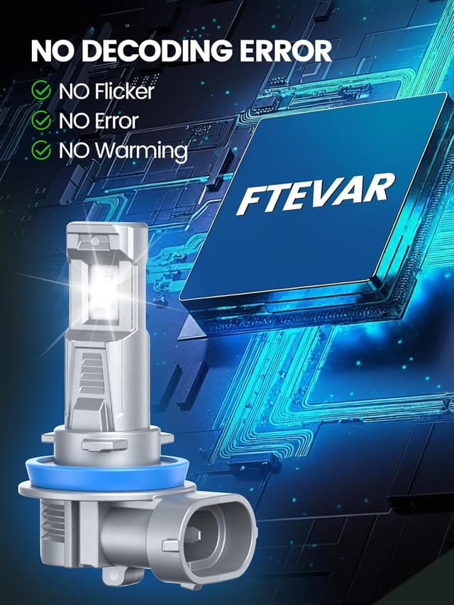 Thumbnail 5 de FTEVAR 9005 H11 LED Fog Bulbs 60000LM