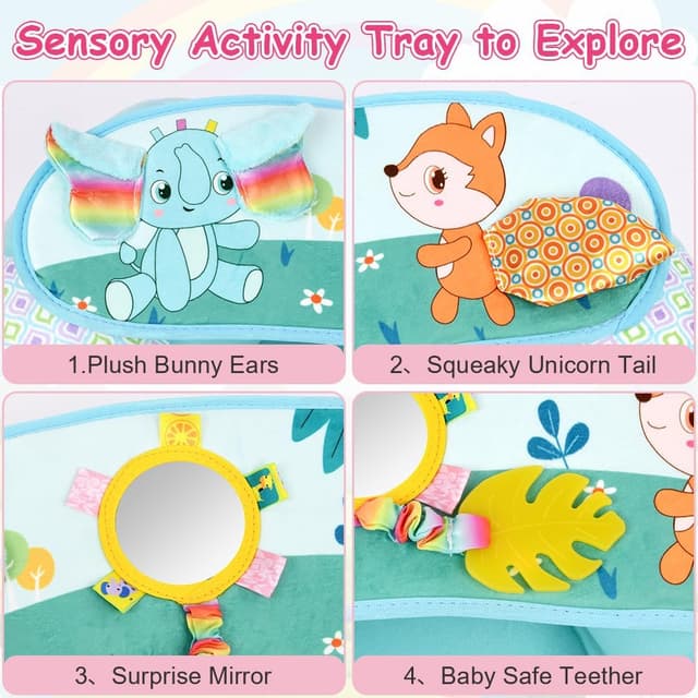 Thumbnail 2 de Alaoo seggiolino gonfiabile anti-caduta in PVC, verde, per bambini da 3 a 36 mesi